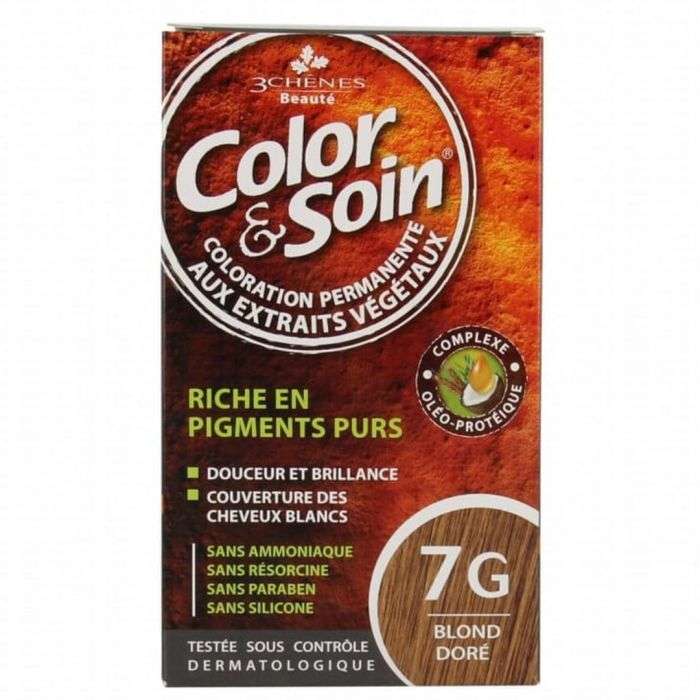 3 CHENES COLOR ET SOIN 7 G Blond dore