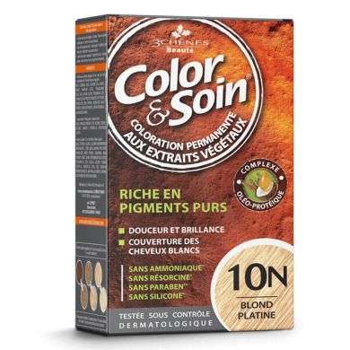 3 CHENES COLOR ET SOIN 10 N BLOND PATINE 3 CHENES COLOR ET SOIN 10 N BLOND PATINE