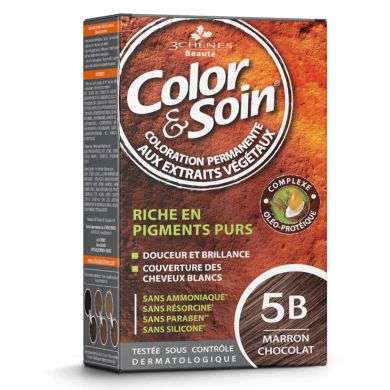 3 CHENES COLOR ET SOIN 5B Marron chocolat 3 CHENES COLOR ET SOIN 5B Marron chocolat
