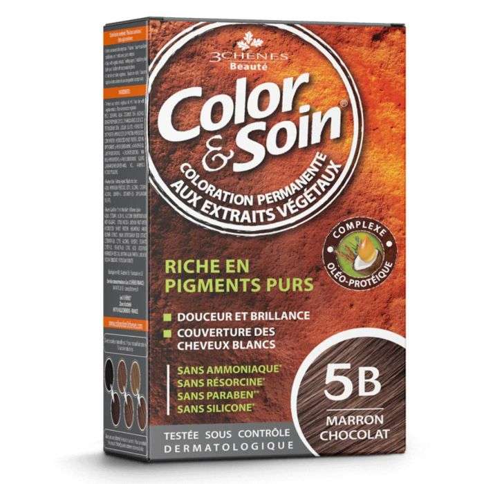 3 CHENES COLOR ET SOIN 5B Marron chocolat 3 CHENES COLOR ET SOIN 5B Marron chocolat