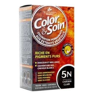 3 CHENES COLOR ET SOIN 5N Chatain Clair 3 CHENES COLOR ET SOIN 5N Chatain Clair