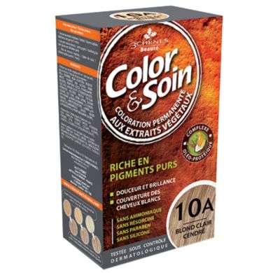 3 CHENES COLOR ET SOIN 10 A Blond clair cendre 3 CHENES COLOR ET SOIN 10 A Blond clair cendre