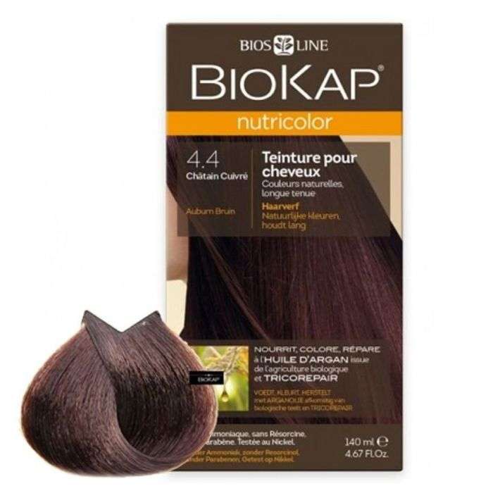 BIOKAP Nutricolor 4.4 Chatain cuivre BIOKAP Nutricolor 4.4 Chatain cuivre