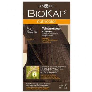 BIOKAP Nutricolor 5.0 Châtain clair BIOKAP Nutricolor 5.0 Châtain clair
