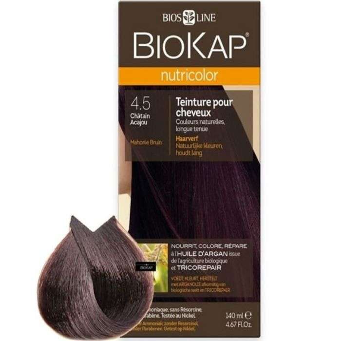 BIOKAP Nutricolor 4.5 Chatain acajou BIOKAP Nutricolor 4.5 Chatain acajou