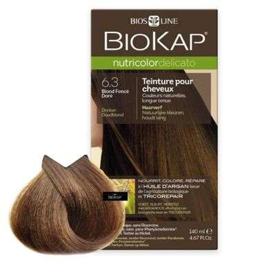 BIOKAP Nutricolor Delicato 6.3 Blond fonce Dore BIOKAP Nutricolor Delicato 6.3 Blond fonce Dore