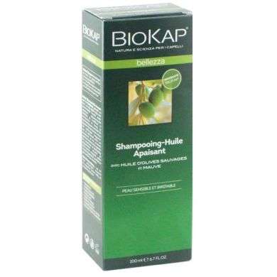 BIOKAP Shampooing huile apaisant cuir chevelu sensible et irrite 200ml BIOKAP Shampooing huile apaisant cuir chevelu sensible et irrite 200ml