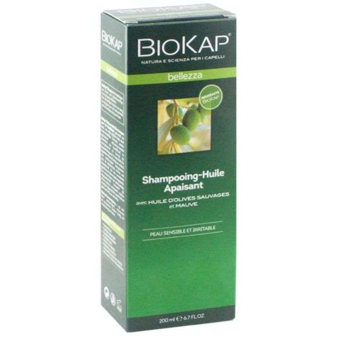 BIOKAP Shampooing huile apaisant cuir chevelu sensible et irrite 200ml BIOKAP Shampooing huile apaisant cuir chevelu sensible et irrite 200ml