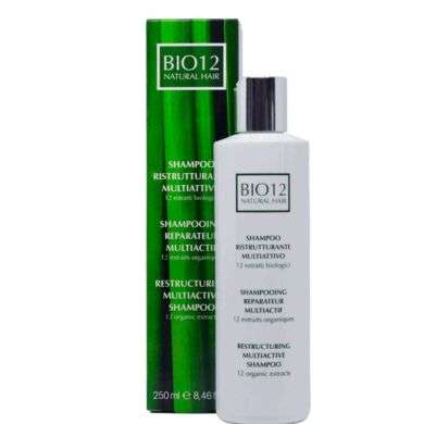 Bio12 Natural Hair shampooing réparateur multiactif 250 ml Bio12 Natural Hair shampooing réparateur multiactif 250 ml