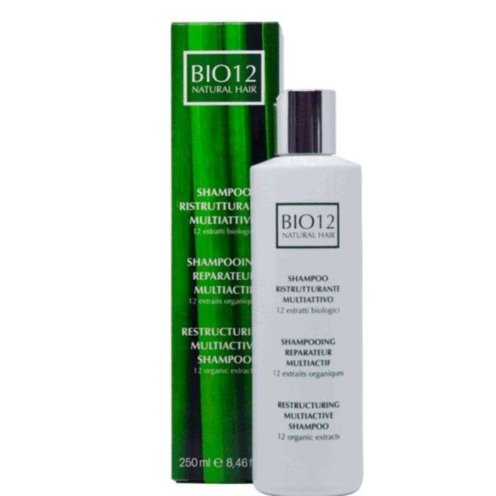 Bio12 Natural Hair shampooing réparateur multiactif 250 ml Bio12 Natural Hair shampooing réparateur multiactif 250 ml