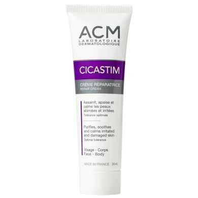ACM Cicastim crème réparatrice apaisante visage et corps 20ml ACM Cicastim crème réparatrice apaisante visage et corps 20ml