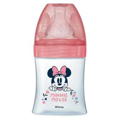 DODIE BIBERON ANTI-COLIQUE TETINE RONDE 3 VITESSES 0-6 mois 150 ml minnie mouse DODIE BIBERON ANTI-COLIQUE TETINE RONDE 3 VITESSES 0-6 mois 150 ml minnie mouse