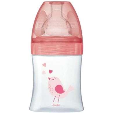 DODIE BIBERON ANTI-COLIQUE TETINE PLATE + 150ML JARDIN 0-6 Mois DODIE BIBERON ANTI-COLIQUE TETINE PLATE + 150ML JARDIN 0-6 Mois