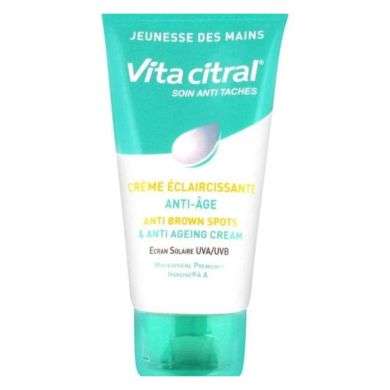 VITA CITRAL CREME ECLAIRCISSANTE ANTI-AGE JEUNESSE DES MAINS 75ml VITA CITRAL CREME ECLAIRCISSANTE ANTI-AGE JEUNESSE DES MAINS 75ml