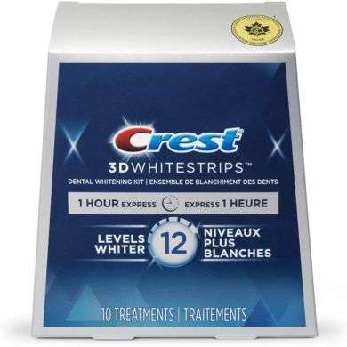 CREST 3D WHITESTRIPS NIVEAU 121 Heure expresse