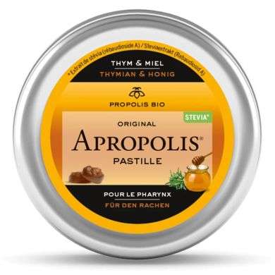 LEMON PHARMA Pastilles Propolis à l'Arôme Thym/Miel Boite de 40 g LEMON PHARMA Pastilles Propolis à l'Arôme Thym/Miel Boite de 40 g