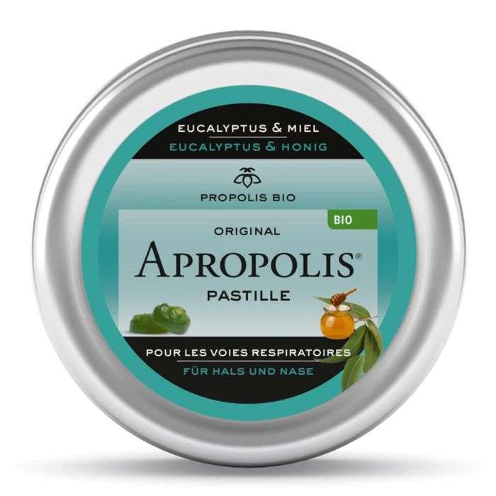 LEMON PHARMA ORIGINAL Pastilles Propolis Apropolis Miel d'Eucalyptus Boite de 40 g - BIO LEMON PHARMA ORIGINAL Pastilles Propolis Apropolis Miel d'Eucalyptus Boite de 40 g - BIO