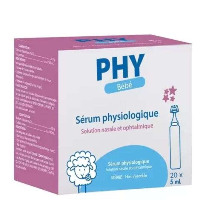 PHY BEBE SÉRUM PHYSIOLOGIQUE 205ML PHY BEBE SÉRUM PHYSIOLOGIQUE 205ML