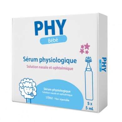 PHY BÉBÉ SÉRUM PHYSIOLOGIQUE 55ML PHY BÉBÉ SÉRUM PHYSIOLOGIQUE 55ML