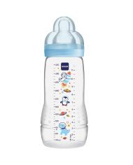 Biberon anti-colique bleu easy start 260ml 2 mois+ - Babyfive Maroc