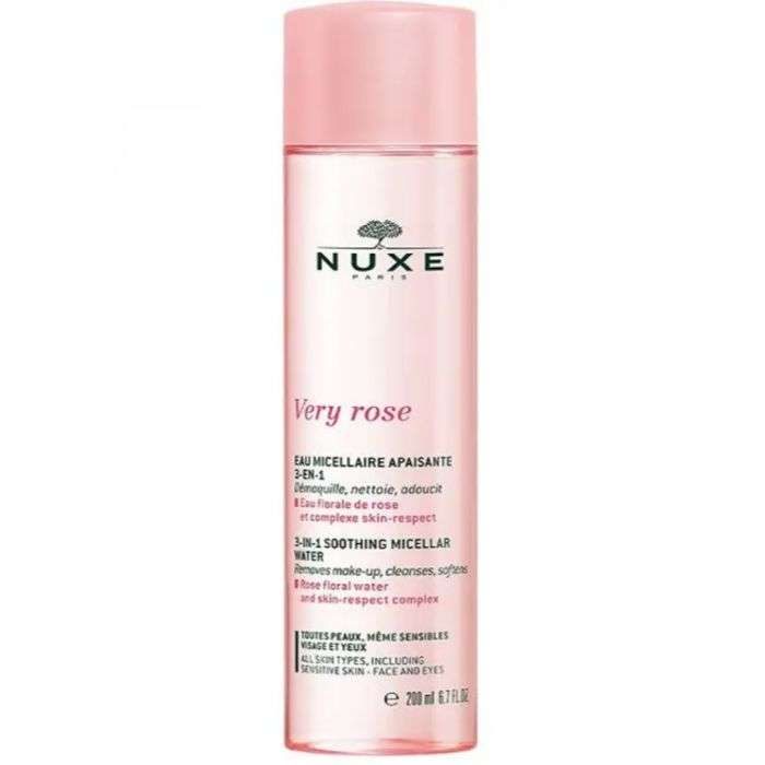 NUXE VERY ROSE Eau Micellaire Apaisante 3-en-1 /200ML NUXE VERY ROSE Eau Micellaire Apaisante 3-en-1 /200ML