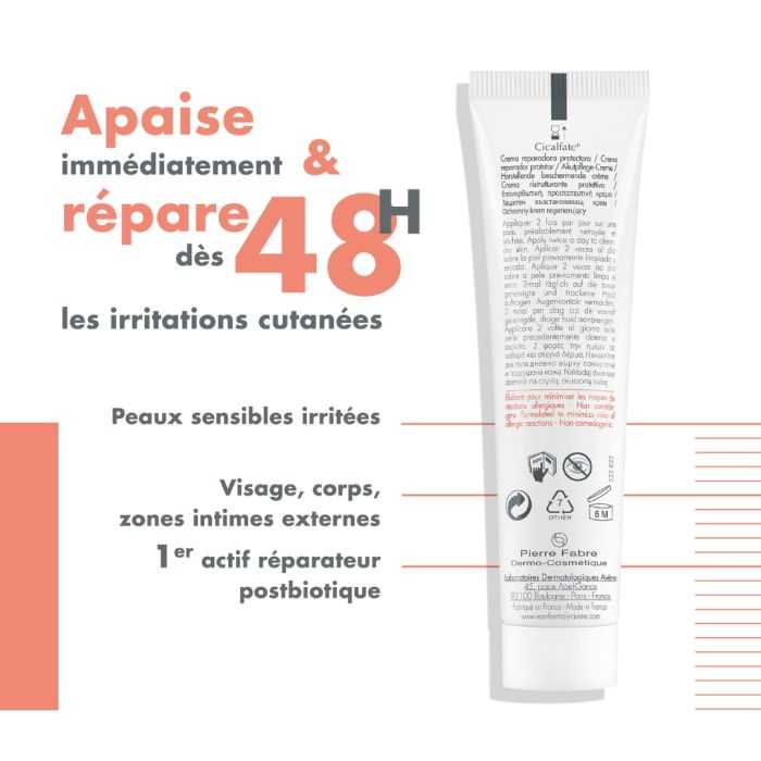 AVENE CICALFATE+ Crème réparatrice protectrice 40 ml AVENE CICALFATE+ Crème réparatrice protectrice 40 ml