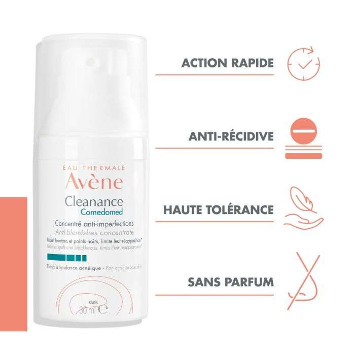 AVENE Cleanance comedomed concentré anti-imperfections 30ml AVENE Cleanance comedomed concentré anti-imperfections 30ml