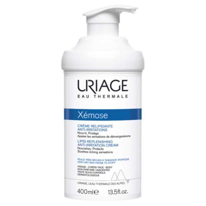 URIAGE XEMOSE CRÈME APAISANTE RELIPIDANTE ANTI-IRRITATIONS 400 ML URIAGE XEMOSE CRÈME APAISANTE RELIPIDANTE ANTI-IRRITATIONS 400 ML