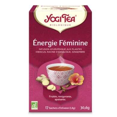 YOGI TEA Énergie Féminine Bio - 17 sachets YOGI TEA Énergie Féminine Bio - 17 sachets