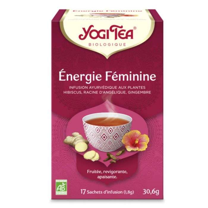 YOGI TEA Énergie Féminine Bio - 17 sachets