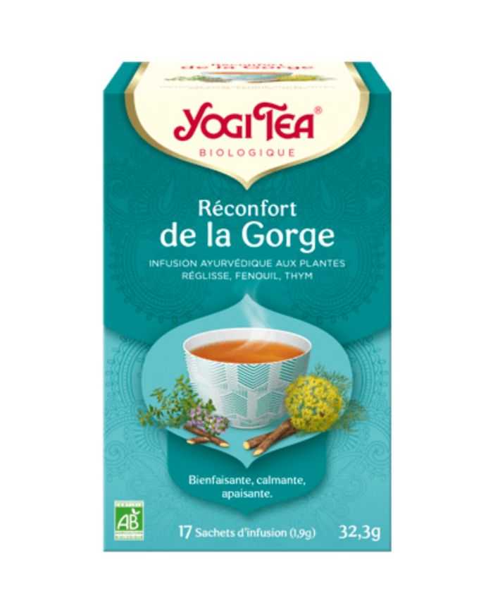 YOGI TEA INFUSION RECONFORT DE LA GORGE - YOGI TEA - Green Corner