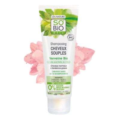 SO BiO Shampooing Cheveux Purifiés - Verveine Citron - SOBIO SO BiO Shampooing Cheveux Purifiés - Verveine Citron - SOBIO