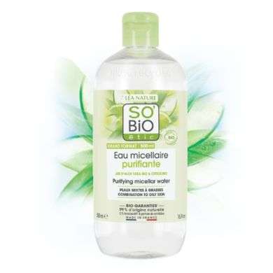 SO BIO EAU MICELLAIRE PURIFIANTE 500ml SO BIO EAU MICELLAIRE PURIFIANTE 500ml