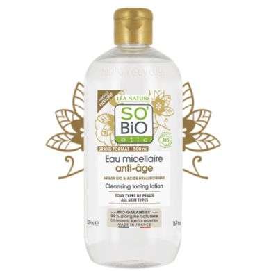 SO BIO EAU MICELLAIRE ANTI-AGE 500ml  SO BIO EAU MICELLAIRE ANTI-AGE 500ml