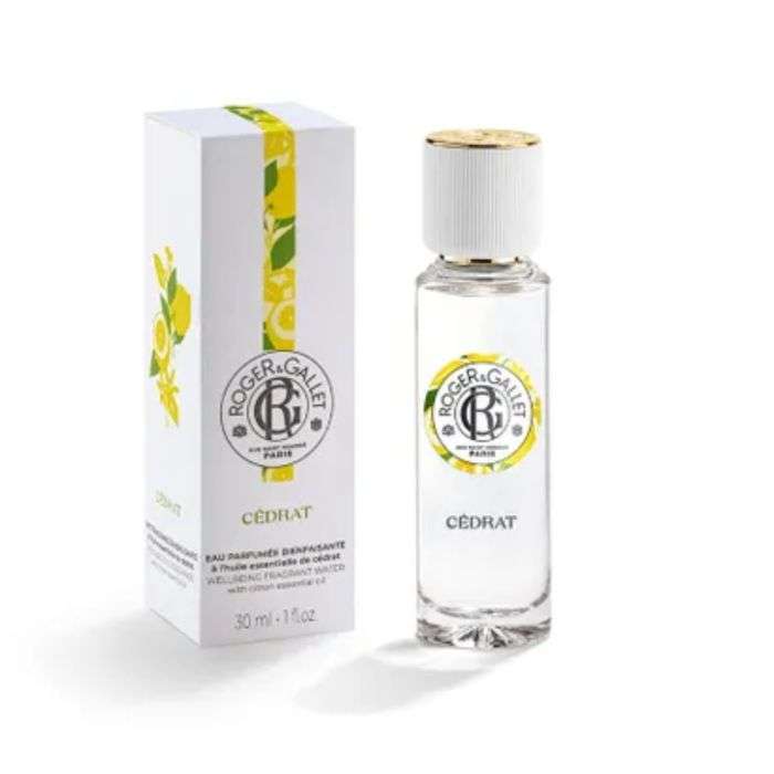 ROGER ET GALLET CÉDRAT Eau Parfumée Bienfaisante 30ml ROGER ET GALLET CÉDRAT Eau Parfumée Bienfaisante 30ml