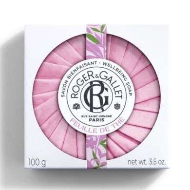 ROGER ET GALLET SAVON FEUILLE DE THE 100g ROGER ET GALLET SAVON FEUILLE DE THE 100g