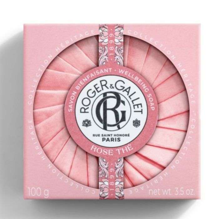 ROGER ET GALLET SAVON COLLECTION HERITAGE ROSE THE 100g ROGER ET GALLET SAVON COLLECTION HERITAGE ROSE THE 100g