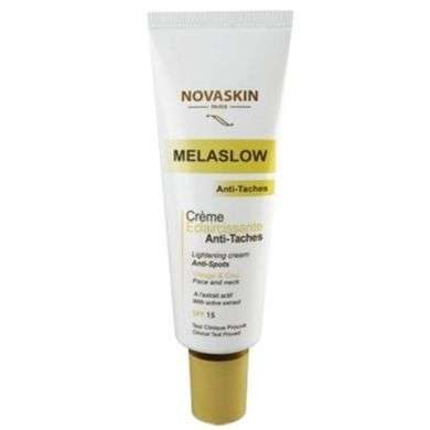 NOVASKIN MELASLOW CREME ECLAICISSANTE ANTI TACHES SPF 15 30ml NOVASKIN MELASLOW CREME ECLAICISSANTE ANTI TACHES SPF 15 30ml