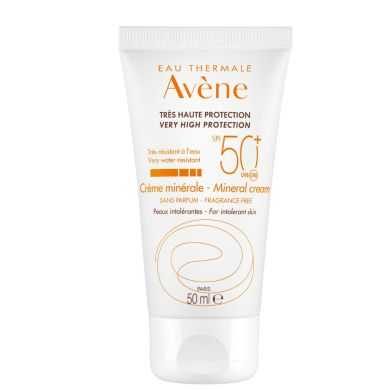 AVENE SOLAIRE CREME MINERALE 50+ 50ML AVENE SOLAIRE CREME MINERALE 50+ 50ML