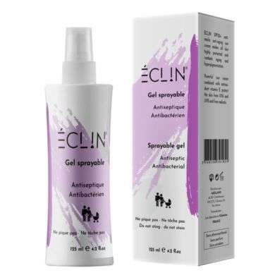 ECLIN Gel sprayable antiseptique antibacterien 125ml ECLIN Gel sprayable antiseptique antibacterien 125ml