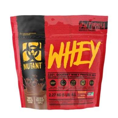 MUTANT WHEY MELANGE GOURMET DE PROTEINE DE PETIT LAIT SAVEUR DE CHOCOLAT TRIPLE 2.27kg MUTANT WHEY MELANGE GOURMET DE PROTEINE DE PETIT LAIT SAVEUR DE CHOCOLAT TRIPLE 2.27kg