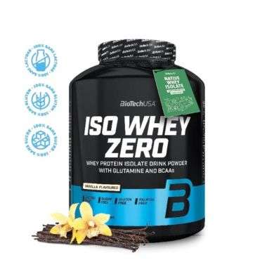 BIOTECHUSA ISO WHEY ZERO GOUT DE VANILLE 2270 GRAMS BIOTECHUSA ISO WHEY ZERO GOUT DE VANILLE 2270 GRAMS