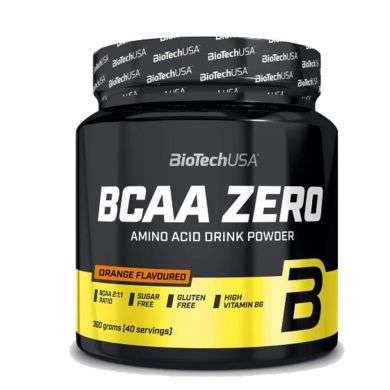 BIOTECH USA BCAA ZERO 360Gram saveur d'orange BIOTECH USA BCAA ZERO 360Gram saveur d'orange
