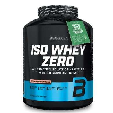 BIOTECHUSA ISO WHEY ZERO GOUT DE FRAMBOISE 2270 GRAMS BIOTECHUSA ISO WHEY ZERO GOUT DE FRAMBOISE 2270 GRAMS