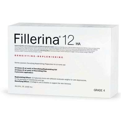 FILLERINA 12 HA dermo-cosmetic densifying filler pour usage a la maison DEGRE 4 FILLERINA 12 HA dermo-cosmetic densifying filler pour usage a la maison DEGRE 4