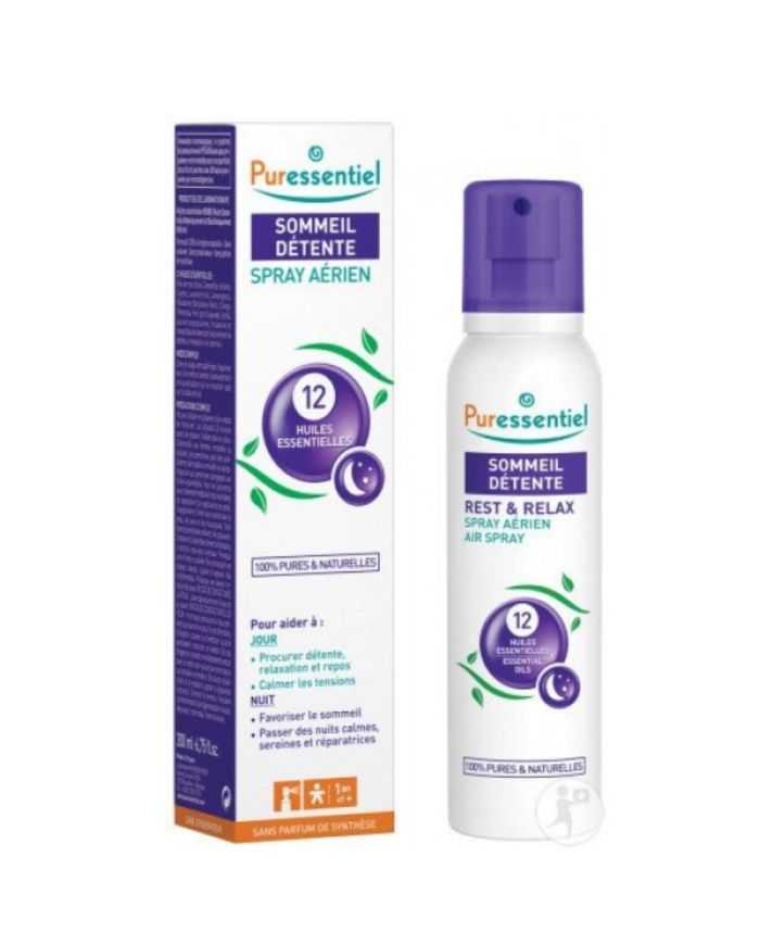 PURESSENTIEL Spray sommeil détente aux 12 huiles essentielles