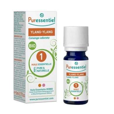 Puressentiel Huile essentielle ylang-ylang bio 5ml Puressentiel Huile essentielle ylang-ylang bio 5ml