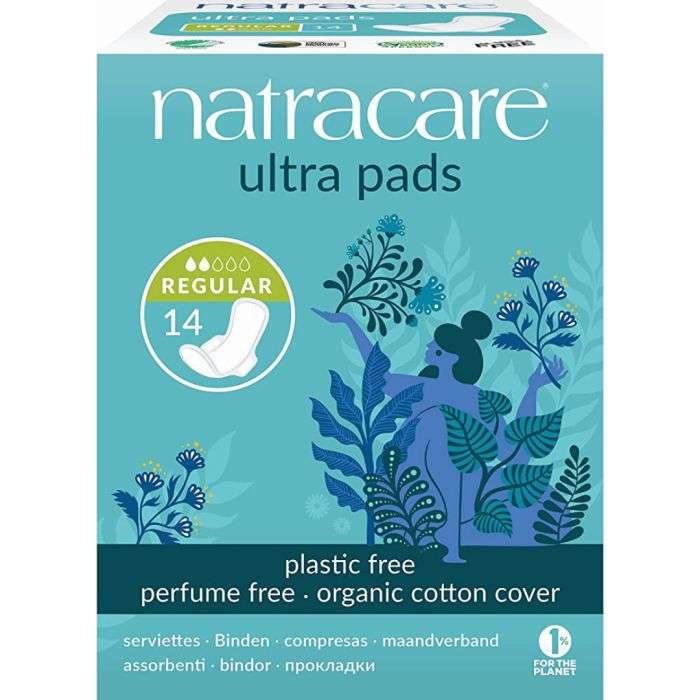 NATRACARE ULTRA PADS REGULAR 14 NATRACARE ULTRA PADS REGULAR 14