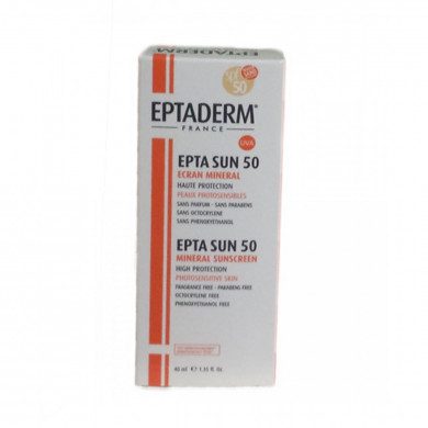 EPTADERM EPTA SUN SPF 50 ECRAN MINÉRAL EPTADERM EPTA SUN SPF 50 ECRAN MINÉRAL