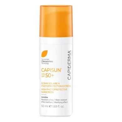 CAPIDERMA CAPISUN ECREN SOLAIRE A PHOTOPROTECTION EXTREME INVISIBLE SPF 50+ 50ml CAPIDERMA CAPISUN ECREN SOLAIRE A PHOTOPROTECTION EXTREME INVISIBLE SPF 50+ 50ml